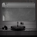 Rectangular Wall Mounted Mirror For Bathroom Anti Fog Waterproof