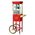 Red 6086 Matinee Movie 8 Oz Antique Popcorn Machine And Cart