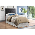 Glory Furniture Red Faux Leather Adjustable Height Headboard