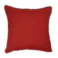 Red Indoor Outdoor Square Throw Pillows Set Of 2