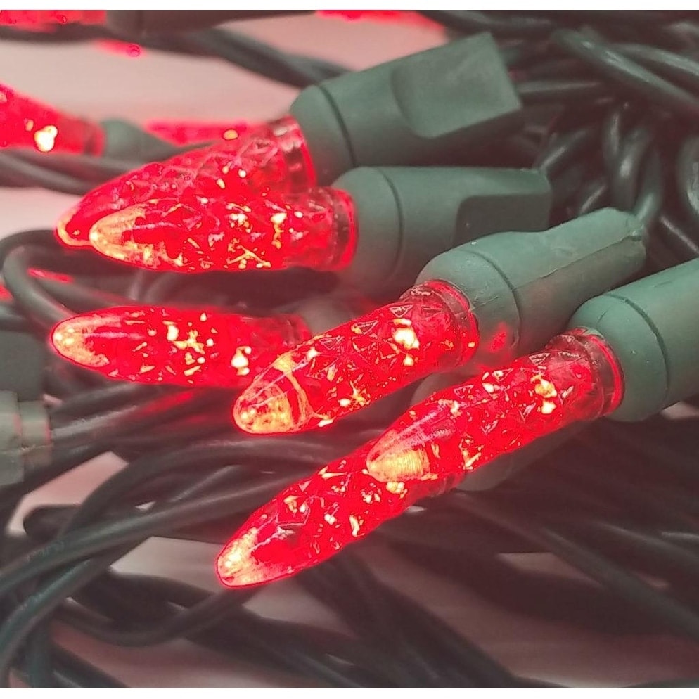 Red Led Light String Set Of 70 Lights Mini M5