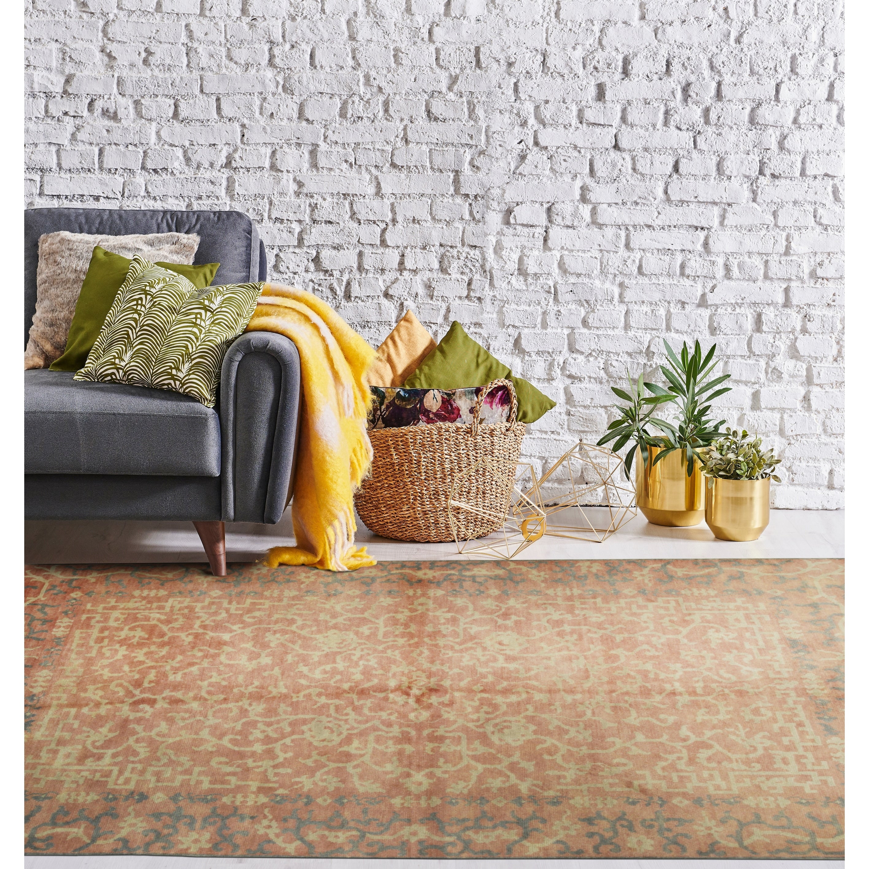 Red Transitional Ningxia Rug 511 X 9 511 X 9