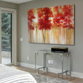 Red Trees Gallery Wrapped Canvas