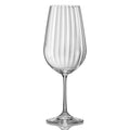Viola Optic White Wine Glass 11.75Oz Set Of 6