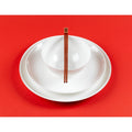 Pure Vanilla Coupe Dinner Plates 9.75 Set Of 4