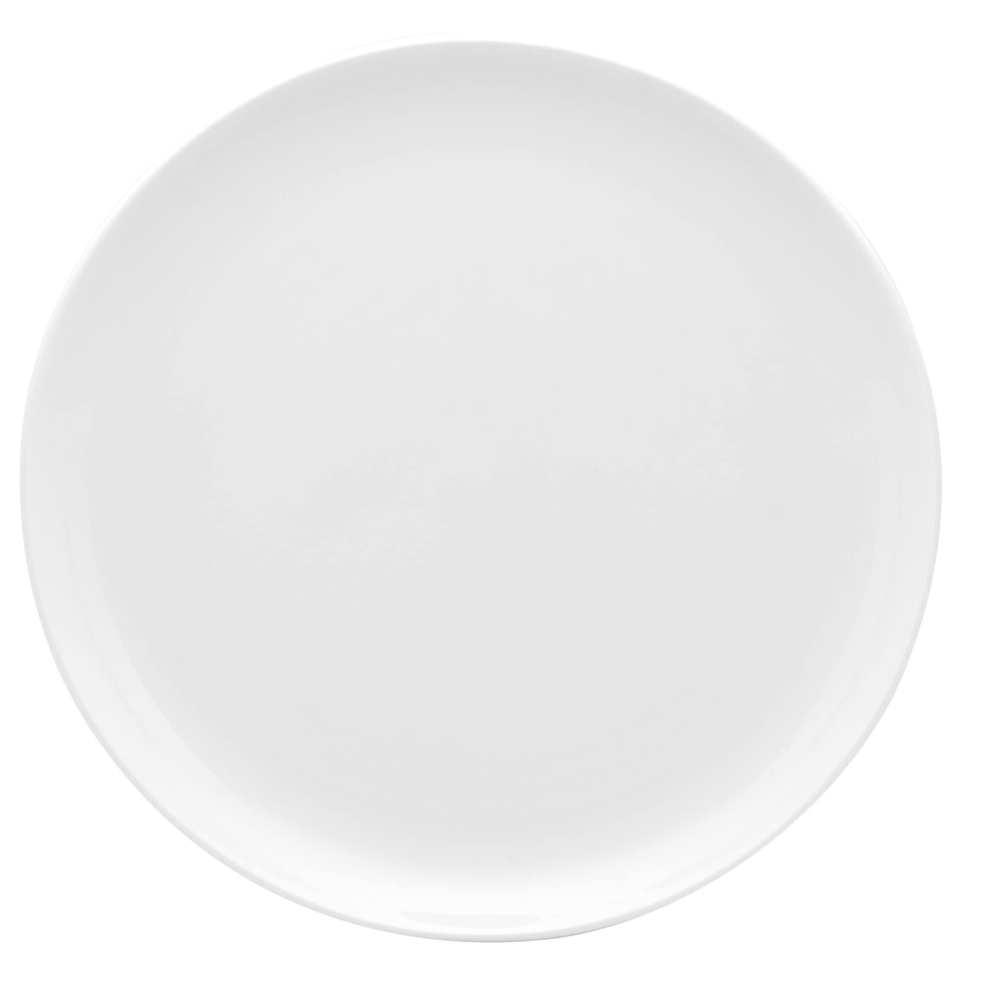 Pure Vanilla Coupe Salad Plates 7.75 Set Of 4