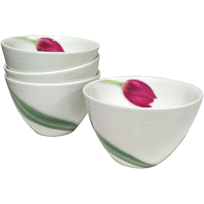 Dutch Garden Coupe Bowl 5 20Oz Set 4