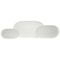 Red Vanilla Everytime White 3 Piece Platter Set