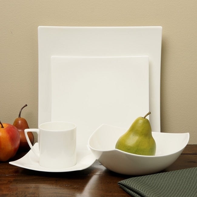 Extreme White 5Pc Dinner Set