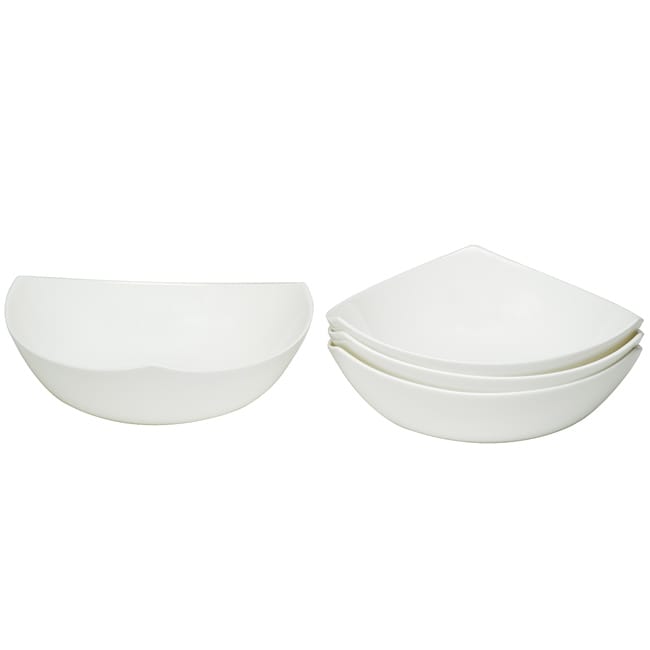 Extreme White Soup Bowl Set Of 4