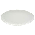 Vanilla Marble Oval Tray 18 X 9