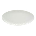 Vanilla Marble Oval Tray 14 X 7