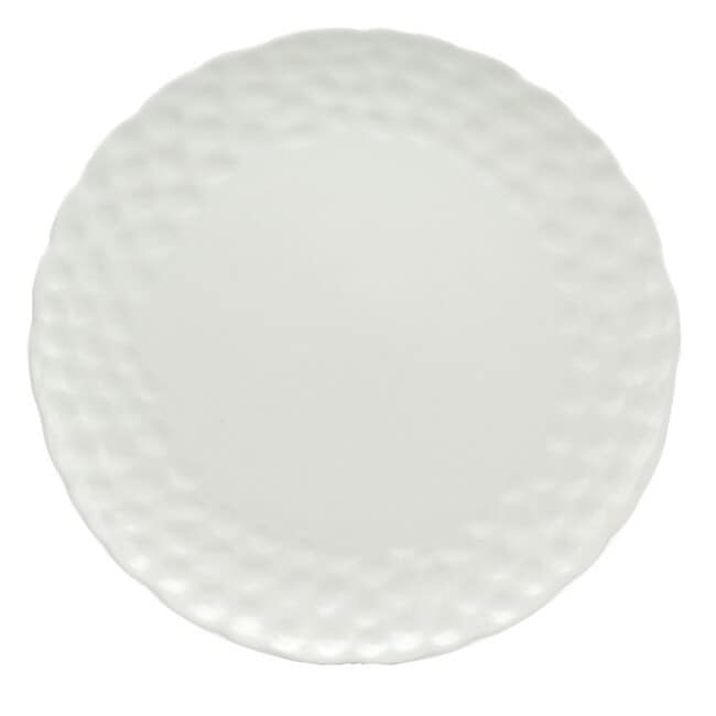 Vanilla Marble Salad Plate 8.25 Set Of 6