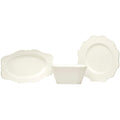 Pinpoint White 3Pc Hostess Set
