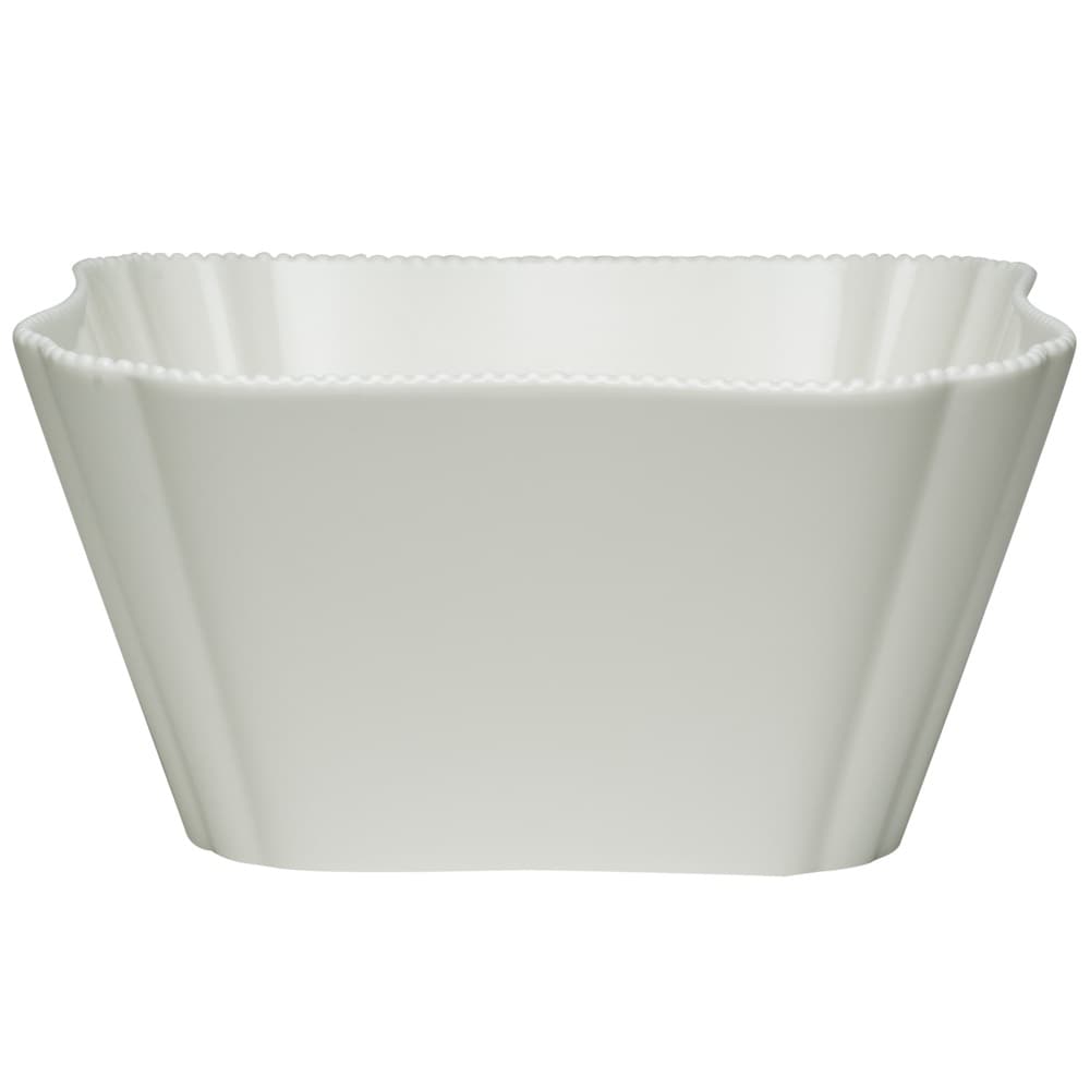 Pinpoint White Salad Bowl 9.5 128Oz
