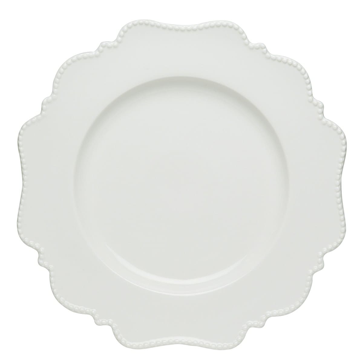 Pinpoint White Salad Plate 8 Set Of 6