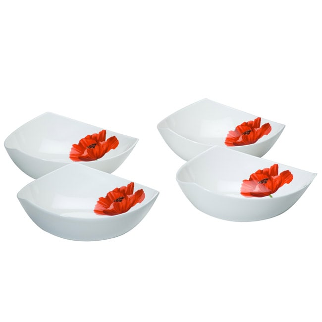 Summer Sun Soup Bowl 7.75 16Oz Set Of 4