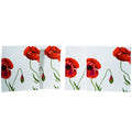 Summer Sun Square Dinner Plate 10 Set Of 4