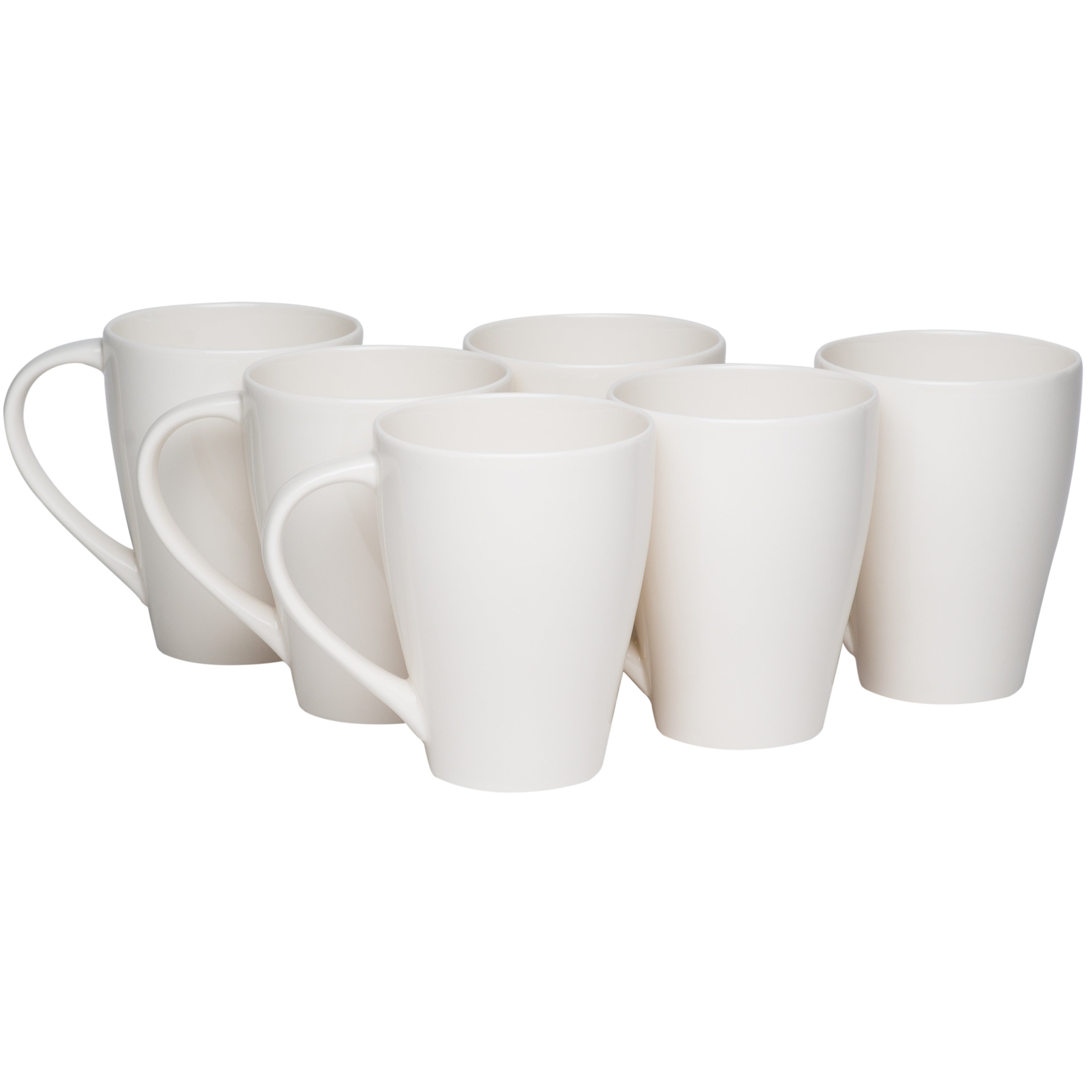 Whisper White Mug 14Oz Set Of 6