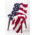 Red White Blue American Flag Throw