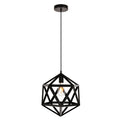 Redmond Collection Pendant D13.0 H14.6 Lt 1 Black Finish
