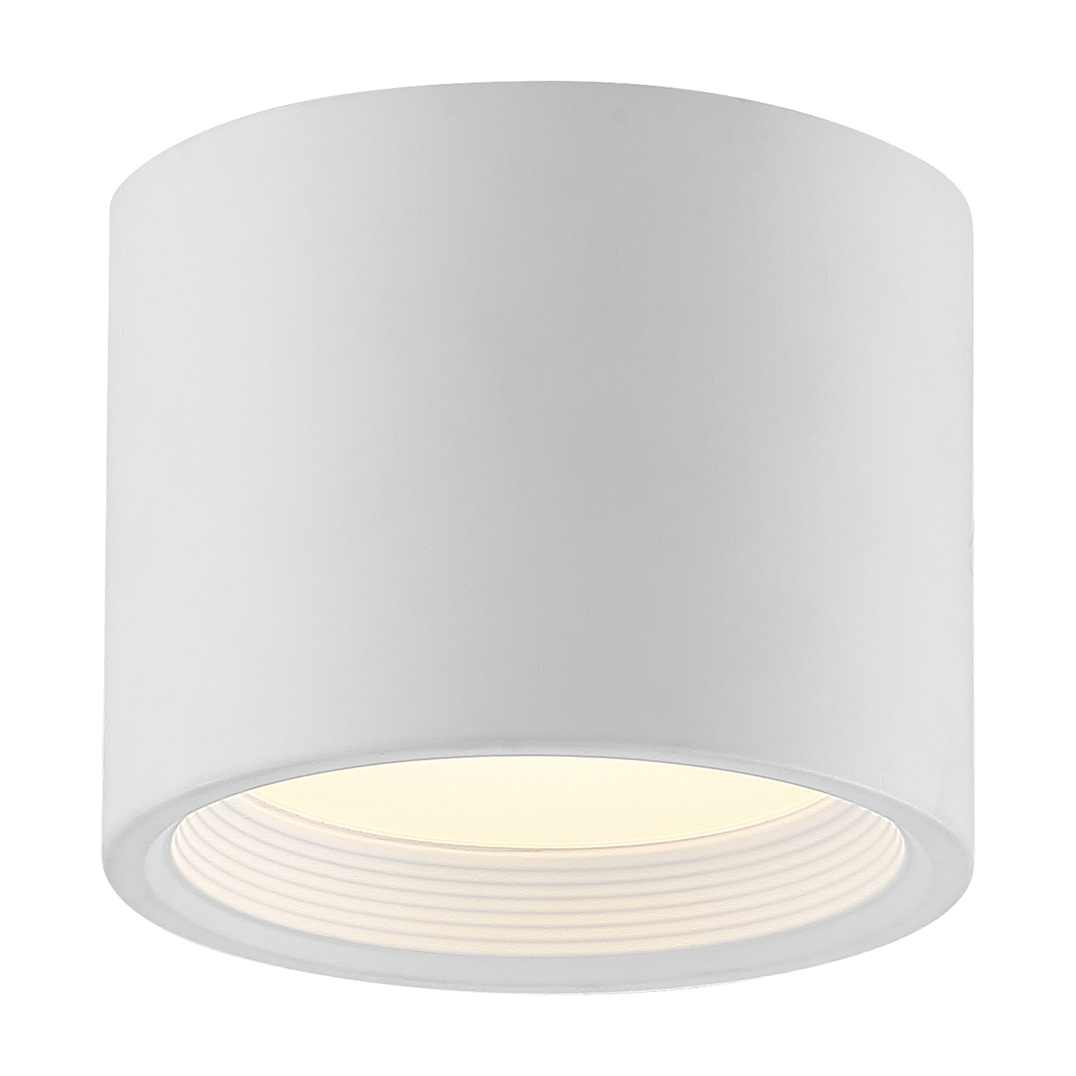 Reel 1 Light White Led Small Flush Mount