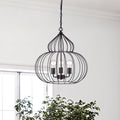 Rega 3 Light Global Chandelier