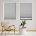 Copper Grove Yerevan 48 Inch Grey White Cordless Blackout Cellular Shade
