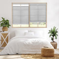 Copper Grove Yerevan 64 Inch Grey Cloud Light Filtering Top Down Bottom Up Shade