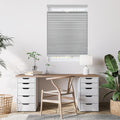 Copper Grove Yerevan 72 Inch Grey White Blackout Top Down Bottom Up Shade