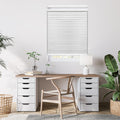 Copper Grove Yerevan 72 Inch White Blackout Top Down Bottom Up Shade