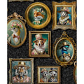 Regal Framed Beasts Non Pasted Wallpaper 396In. X 21In. Covers 56 Square Feet