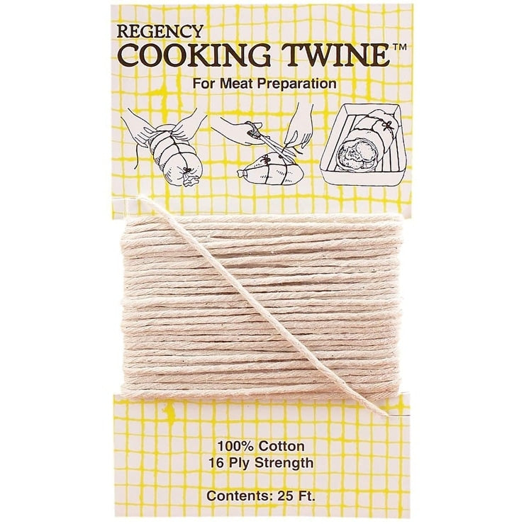Regency 100 Cotton 25 Cooking Twine Meat Poultry Preparation Butchers String White
