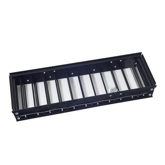 Reggio Registers 416 14 X 2 1 4 Steel Louver For 1010 Reggio Grilles Black