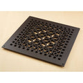 Reggio Registers 1616 Anh Scroll Series 14 X 14 Floor Grille Without Mounting Holes
