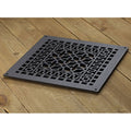 Reggio Registers 1616 Nh Scroll Series 14 X 14 Floor Grille Without Mounting Holes Cast Iron