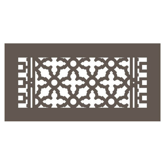 Reggio Registers 816 Anh Scroll Series 14 X 6 Floor Grille Without Mounting Holes