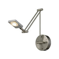 Reilly 5 High 1 Light Sconce Brushed Nickel 5 Inch Tall
