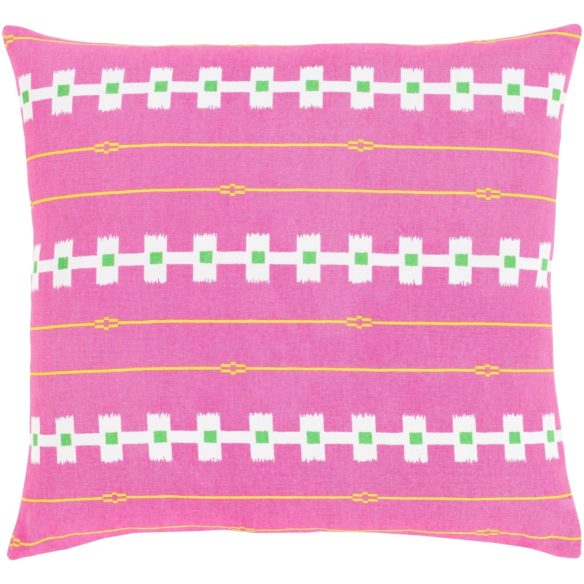 Reinier Bohemian 18 Inch Poly Or Feather Down Filled Throw Pillow