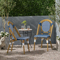 Remi Outdoor French Cafe Style Chairs Set Of 2 By Christopher Knight Home