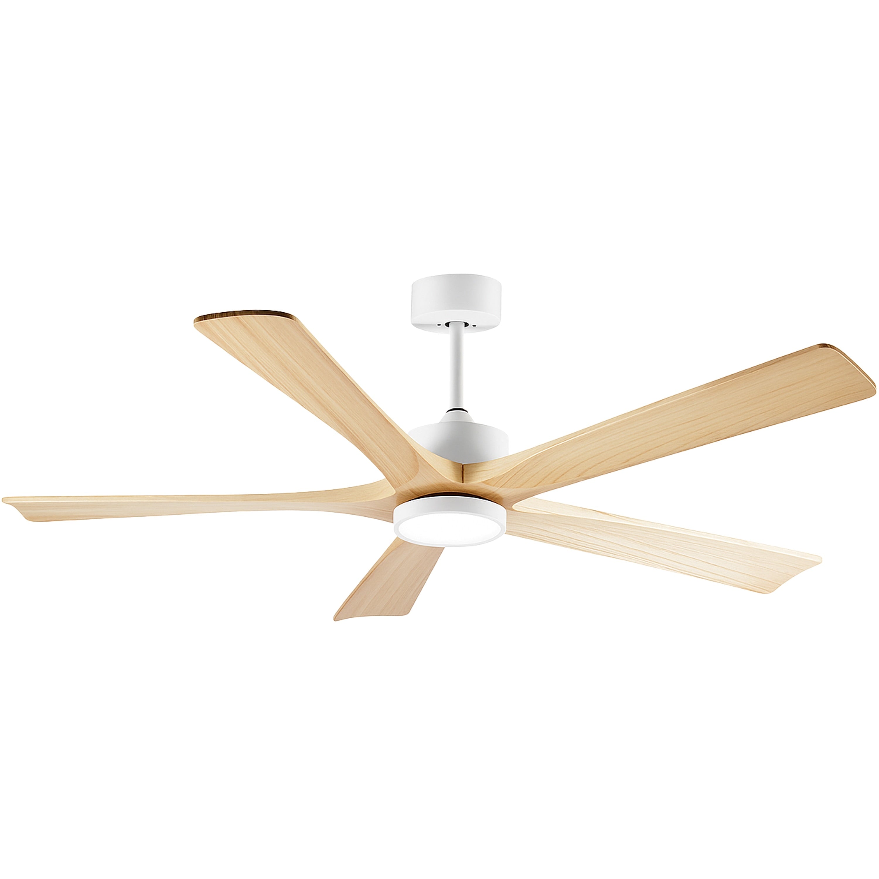 Remote Control Ceiling Fan With Light Reversible Motor