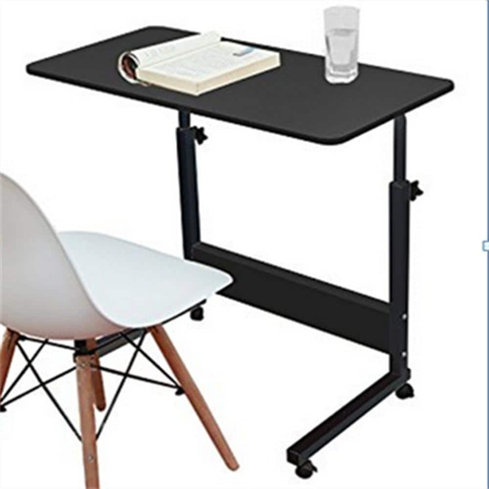 Removable E1 15Mm Chipboard Steel Side Table With Baffle Black