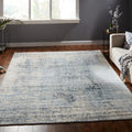 Copper Grove Taraclia Blue Grey And Off White Area Rug