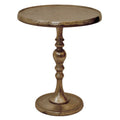 Ren Wil Romina Nickel Finish Aluminum 17 Inch Accent Table I