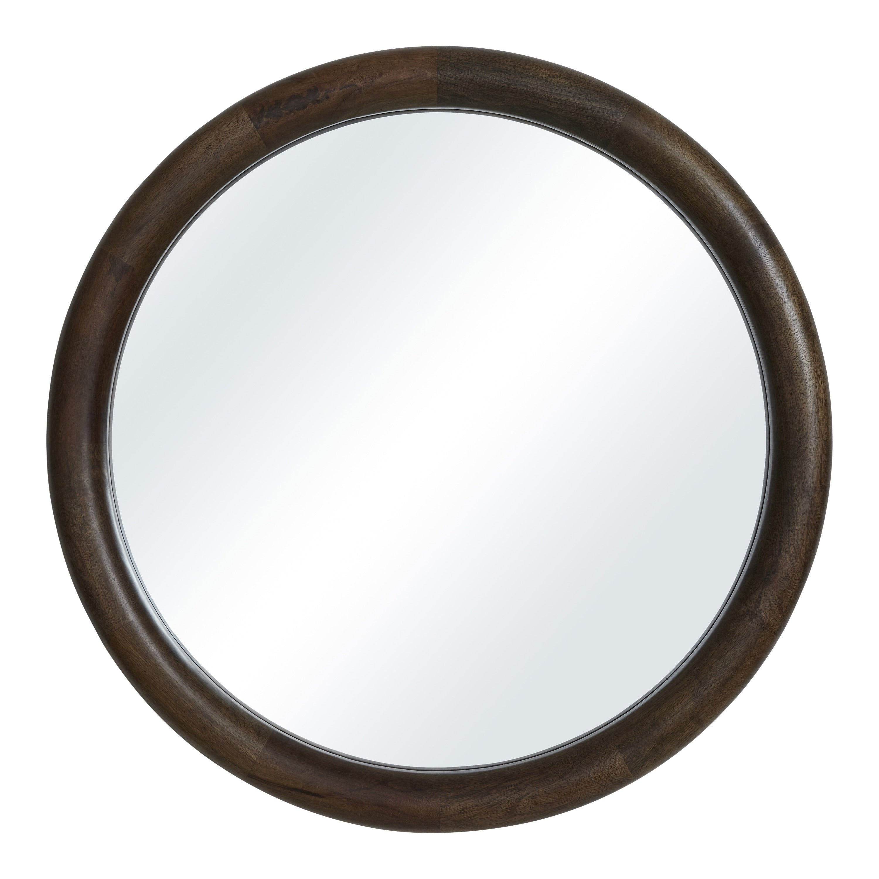 Renwil Floresta 40 H X 40 W Wall Mirror Dark Walnut