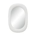 Renwil Galera 45 H X 30 W Wall Mirror White Stucco