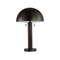Renwil Incanta 23 Tall Dark Bronze Iron Table Lamp With Dome Iron Shade