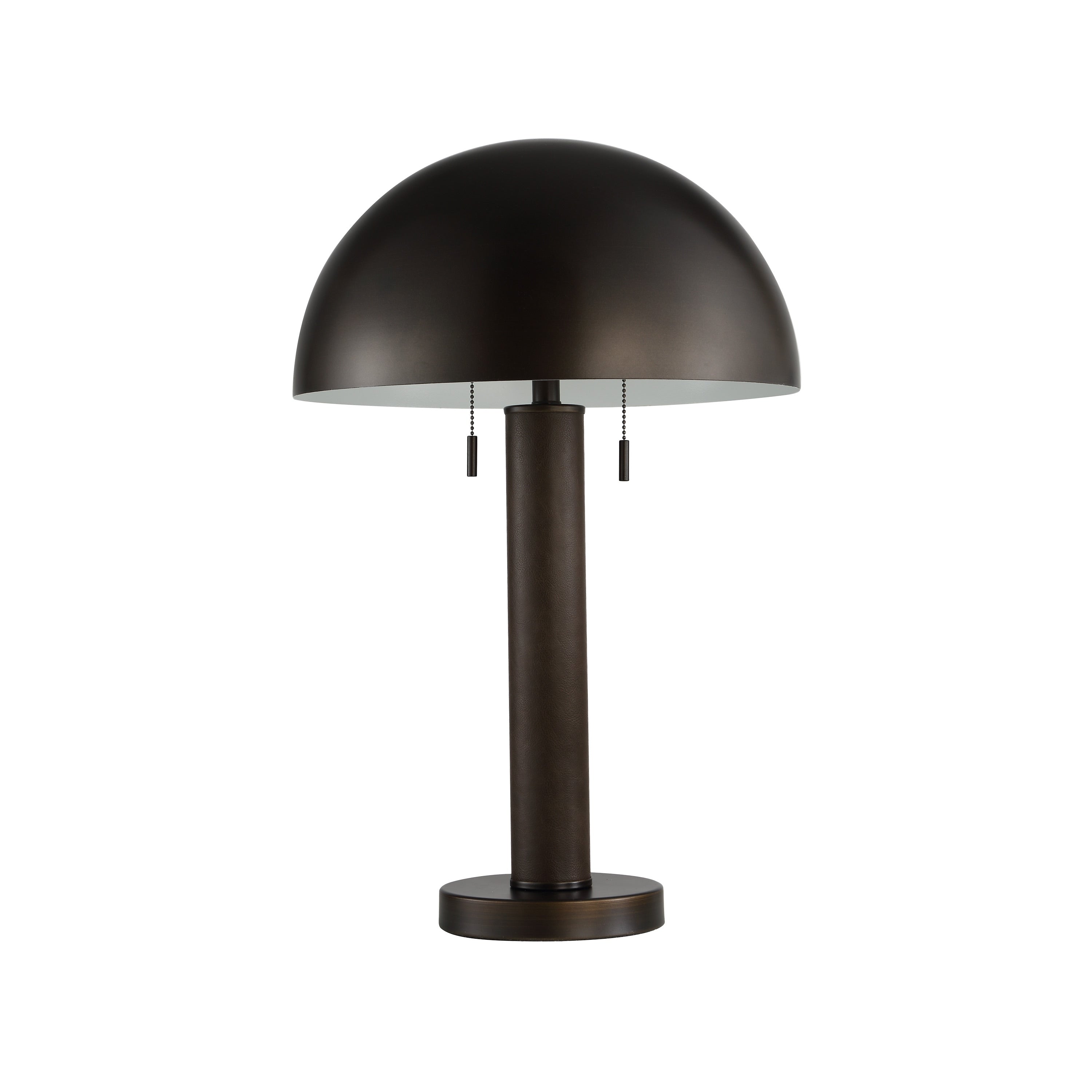 Renwil Incanta 23 Tall Dark Bronze Iron Table Lamp With Dome Iron Shade