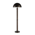 Renwil Incanta 68 Tall Dark Bronze Floor Lamp With Drum Iron Shade