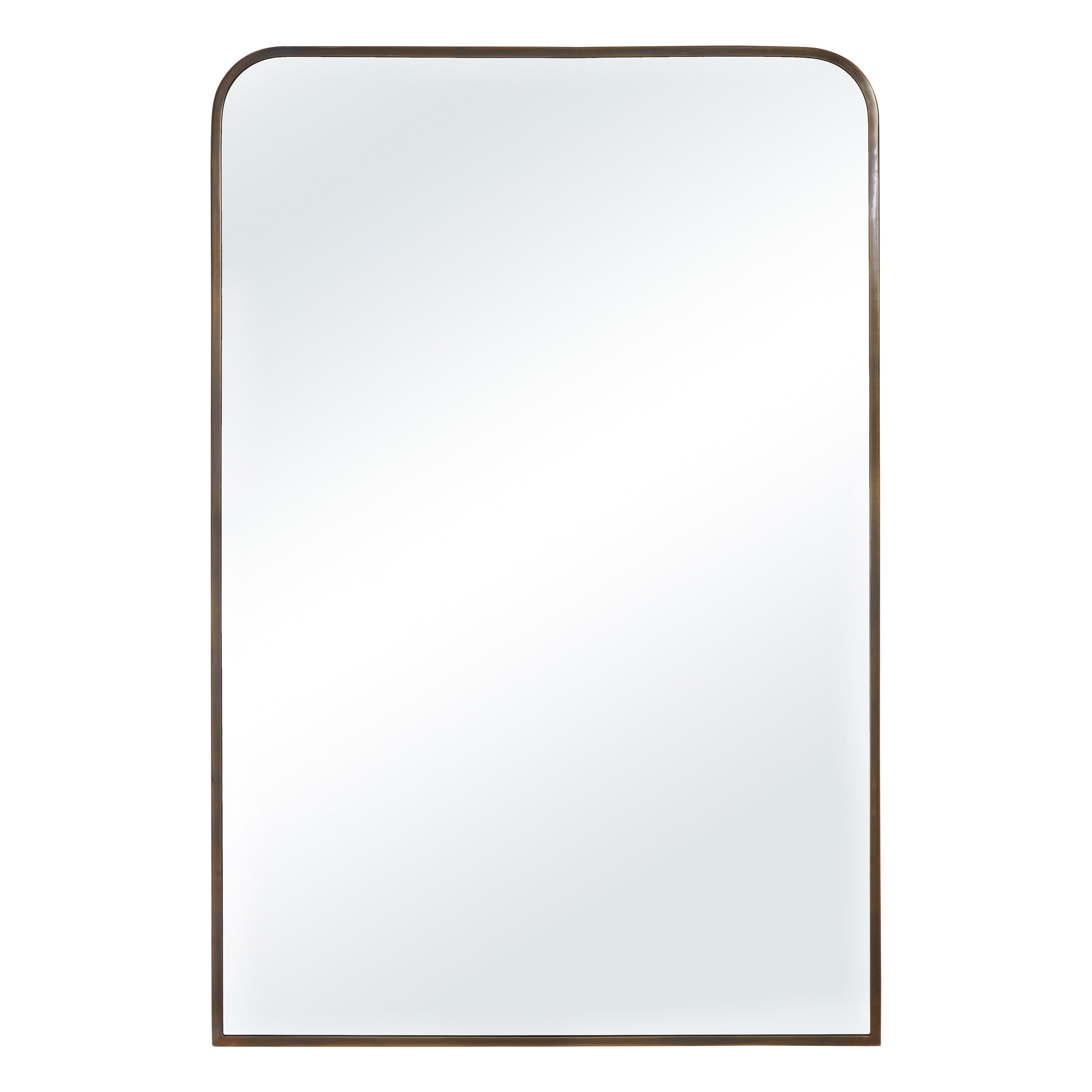 Renwil Jackline 36 H X 24 W Wall Mirror Antique Brass